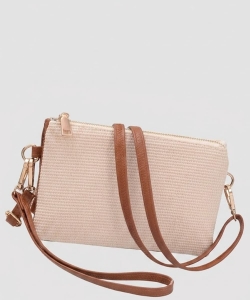Woven Crossbody Clutch P3102SC