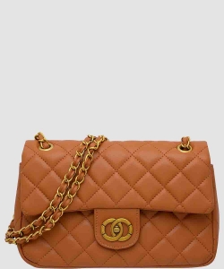 Cute Quilted Soft-Touch Crossbody P6177
