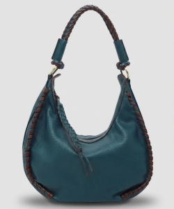 Fashion Whipstitch Hobo Shoulder Bag CMS049 MOCHA