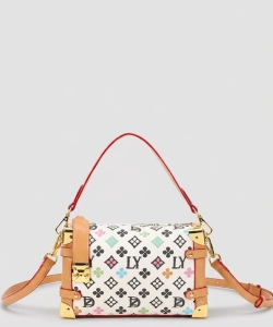 Stylish Print Design Satchel Bag PDZ2-1218