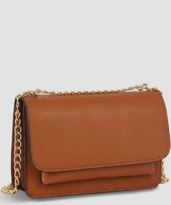 Flapover Crossbody Bag PEWCR002