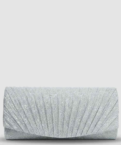 Glitter Pleated Clutch PGMS-5023