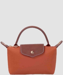 Nylon Flap Crossbody Bag PHM781