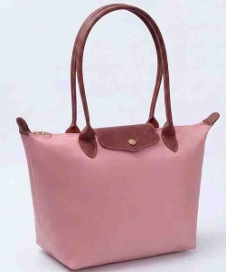 Plain Flap Nylon Tote Bag PHM784