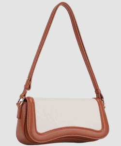 Curve Two Tone Shoulder Bag PJ1HZS