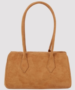 Faux Suede Boston Bag Tote PJYE-0585