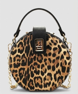 Leopard Round Crossbody Bag LP19634