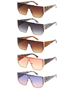 The Vixen Shield Oversized Fashion Shades PM21116AP