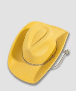 Rhinestone Rope Strap Cowboy Hat PMMT8945