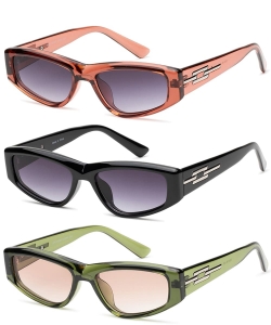 Retro-Futurist Geometric Sunglasses PMP21192AP