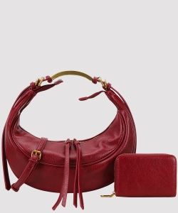 Crescent Satchel & Wallet Set POS2-1372-A