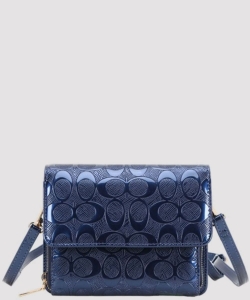 Monogram Patent Convertible Crossbody Bag PQP-1331
