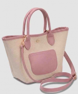 Woven Chic Crossbody Tote PSC791