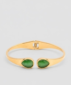 Frosted Stone Stainless Steel Designed Bangle PSS1021