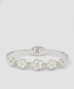 Mop Flower Stainless Steel Bangle PSS1032