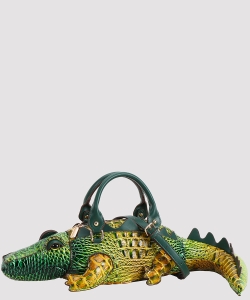 Funny Crocodile Shaped Shoulder Bag PTS-25601