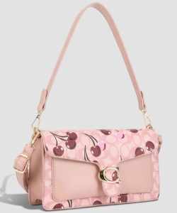 Cherry Pattern Design Shoulder Bag ZM-20723B