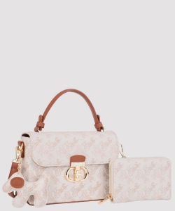 The Monogram Carriage Satchel Set PZS-20825