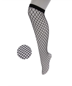 12 Pairs Fishnet Knee High Socks SO400025
