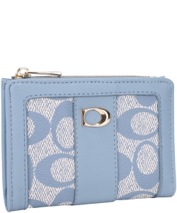 Fashion Oval Monogram Wallet TW0231