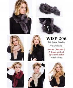 Styled Tail Design  Faux Fur WISF-206