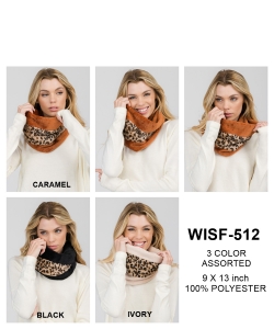 1 Dozen Assorted Color Infinity Scarf  WISF-512