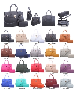 2-In-1 Fashion Satchel Wallet Set WU1096W/