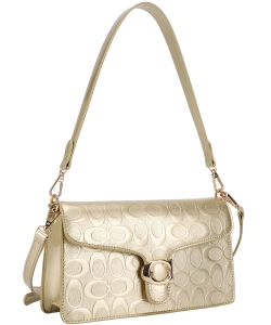 Oval Pattern Design Shoulder Bag ZM-20723A