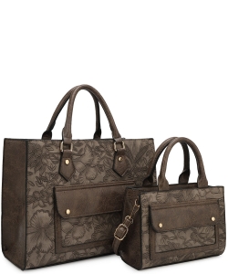 Fashion Hibiscus Tooling Tote Set ZW-30999