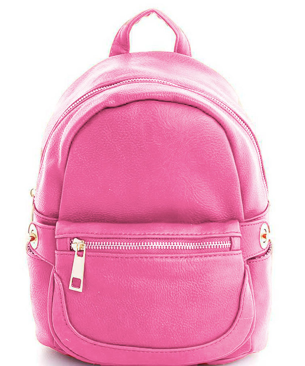 2in1 Modern Chic Backpack with Detachable Front Waist bag WU1091